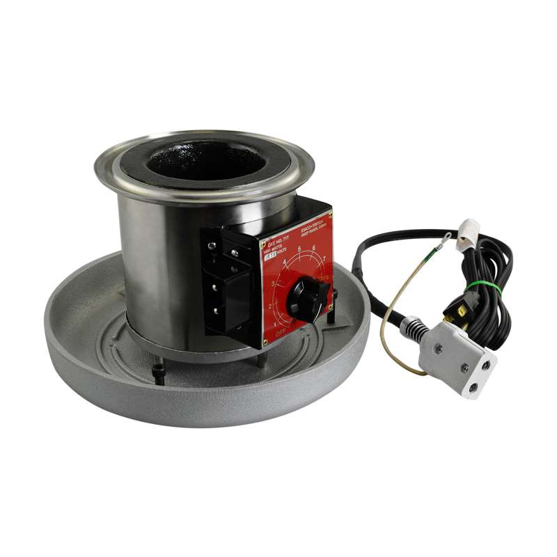 Lead Free Model 71T 1000W Solder Pot with Adjustable Thermostat, 3-1/8" Diameter