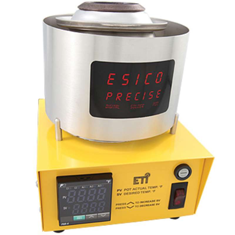 Model PD24 250W Solder Pot with Digital Temperature Control, 2" Diameter