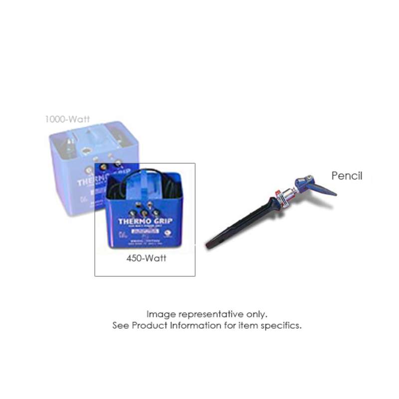 Thermo-Grip Soldering Set with Power Unit and Handpiece with Pencil-Type Electrodes, 450W