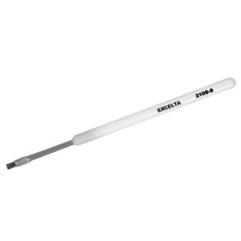 Brush - Straight - Stainless Steel - Four Star 5.75" - Round handle