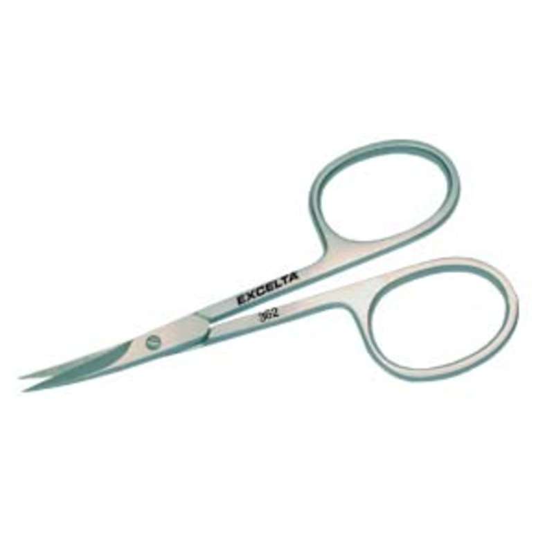 Scissor, Curved, Four Star, 3.13" Length, Stainless Steel, Fine .88" Blade