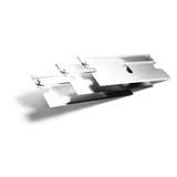 Straight Single Edge Two Facet Carbon Steel Razor Blade, 115 per Pack redirect to product page