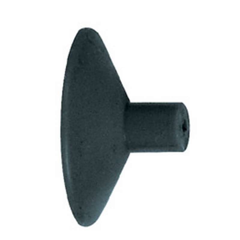 Vacuum Cup - Three Star Black Buna-n Static Safe 5/8"