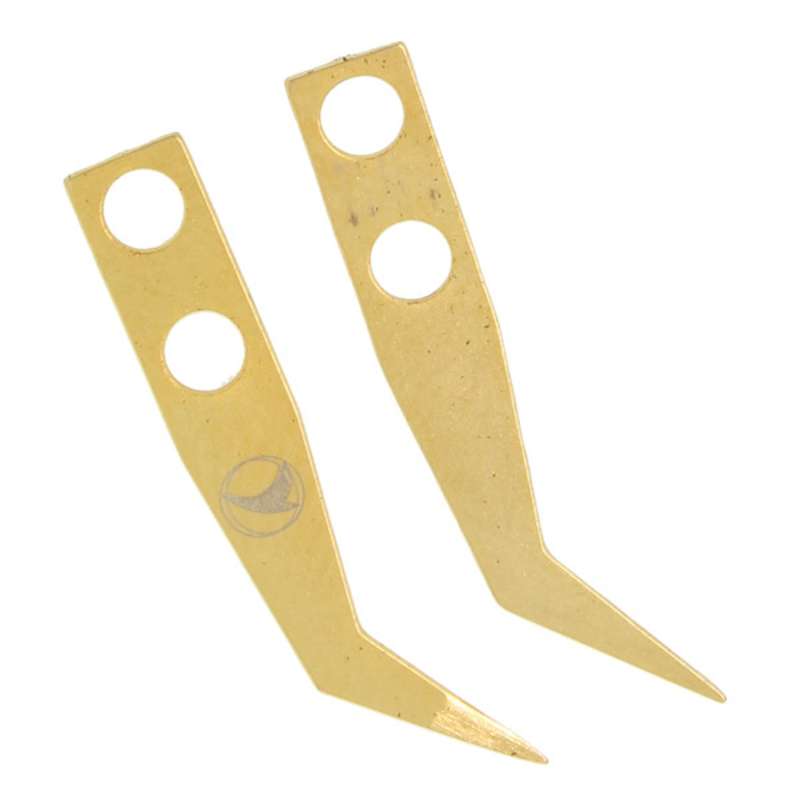 High Precision Bent Tweezer Tips for the TM-500 IntelliTweeze® TweezerMeter™, 1 Pair