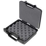 Storage Case, 10.0", 25.40 cm, Black, with Flat Foam Lid and Convoluted Foam Base, 12 per Case redirect to product page