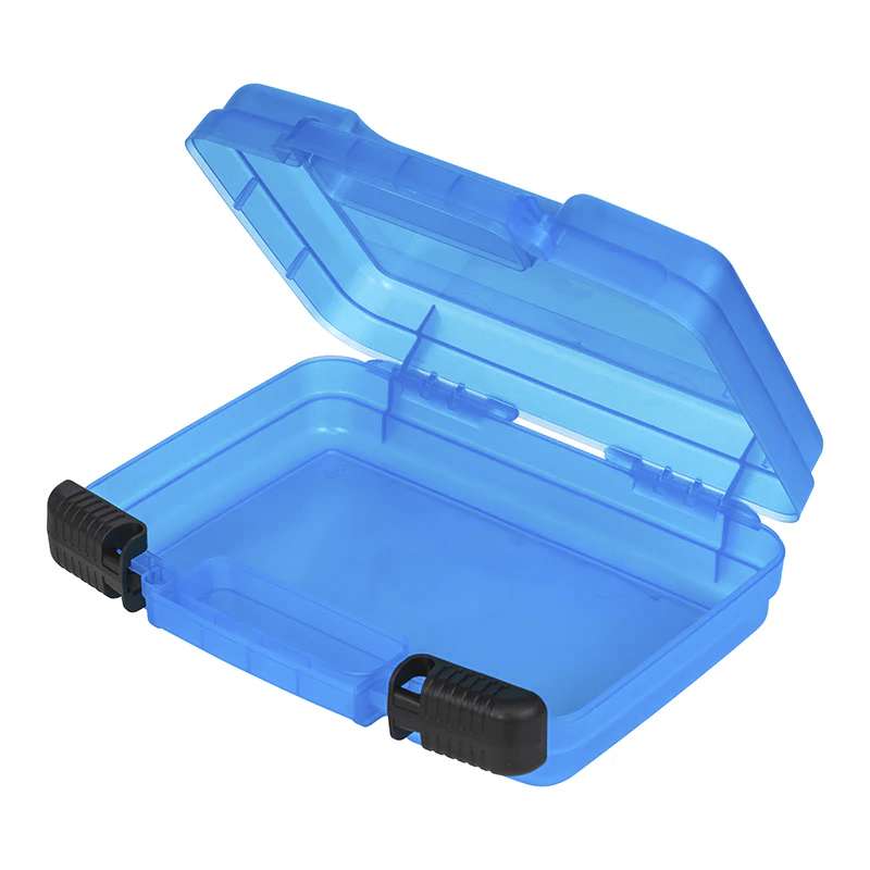 Storage Case, 10-1/2", 26.67 cm, Translucent Blue, 14 per Case