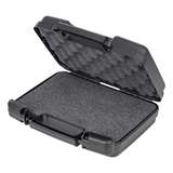 Storage Case, 10-1/2", 26.67 cm, Black, with Convoluted Foam Lid and Dived Foam Base, 14 per Case redirect to product page