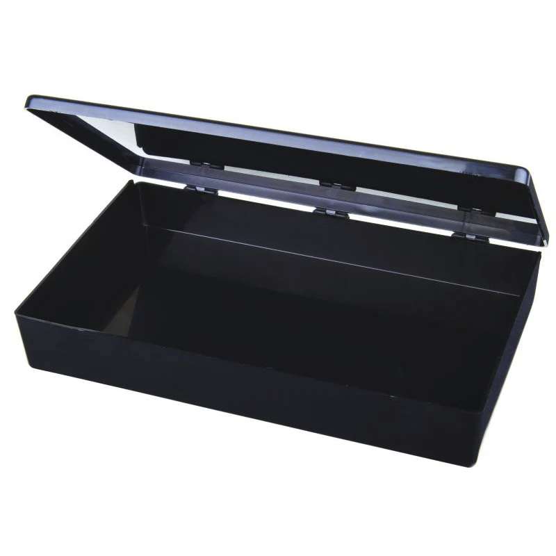 Hinged Conductive Plastic Box 10-1/2 x 6-3/16 x 1-9/16