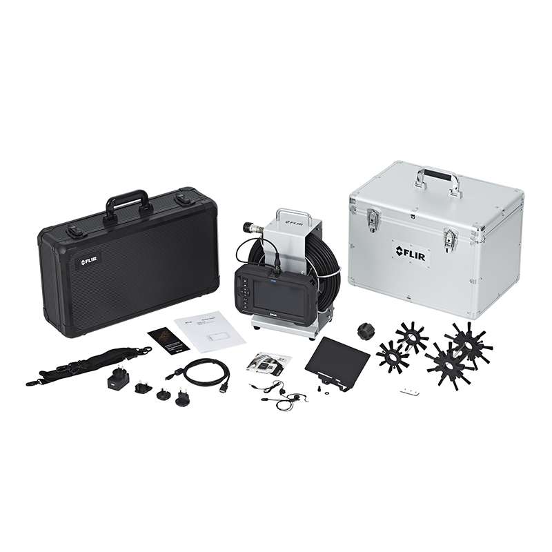 Videoscope Kit with Plumbing Spool, 30mm x 30m Camera Probe and 512Hz Sonde