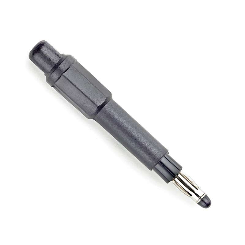 Banana Plug with Lucel Acetal Polymer, Snap-In Mount, 2.56"