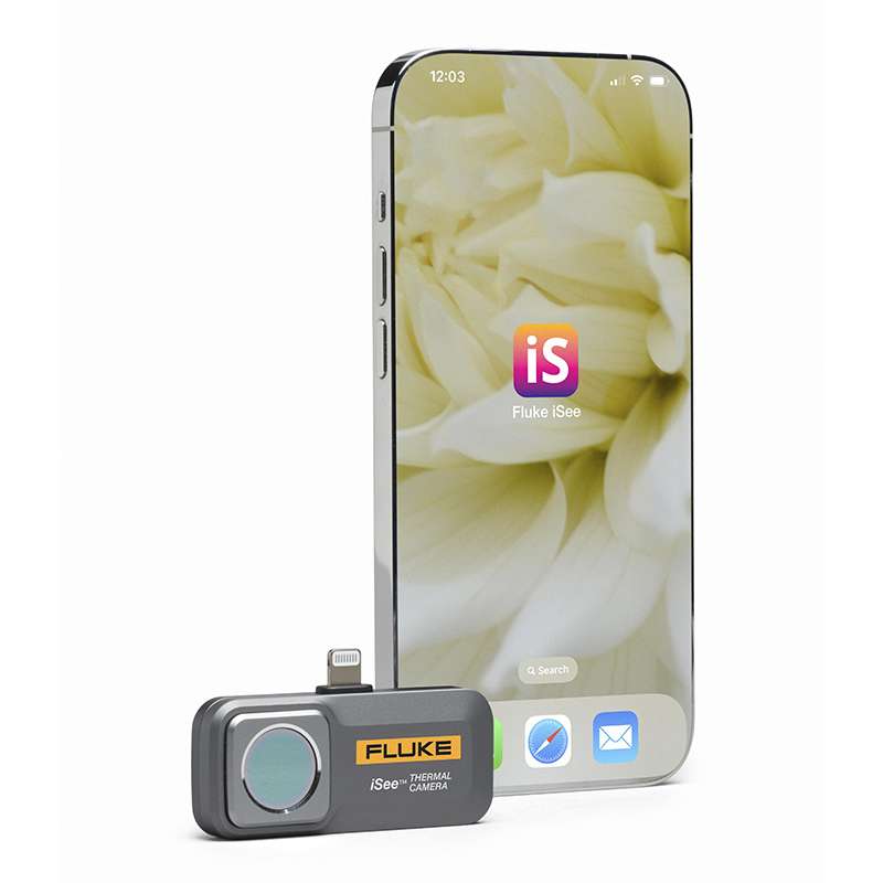 ISee Mobile Thermal Imaging Camera For IPhone IOS, 25Hz Frame Rate, 14-1022 F Temperature Range