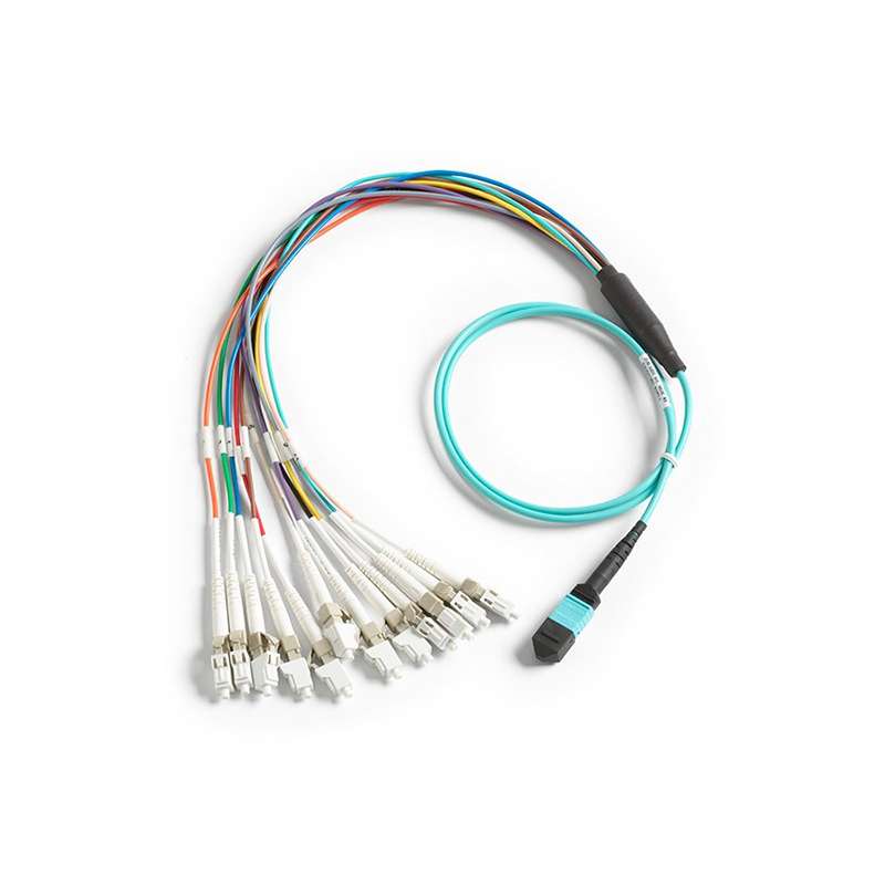 1M Breakout Cord, MPO, Unpin/LC Connector