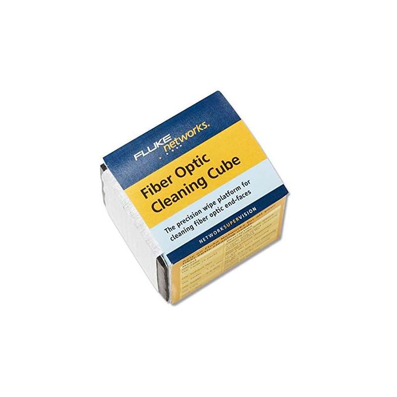 Fiber Optic Cleaning Cube (2x2), Each Cube Cleans 500 Faces