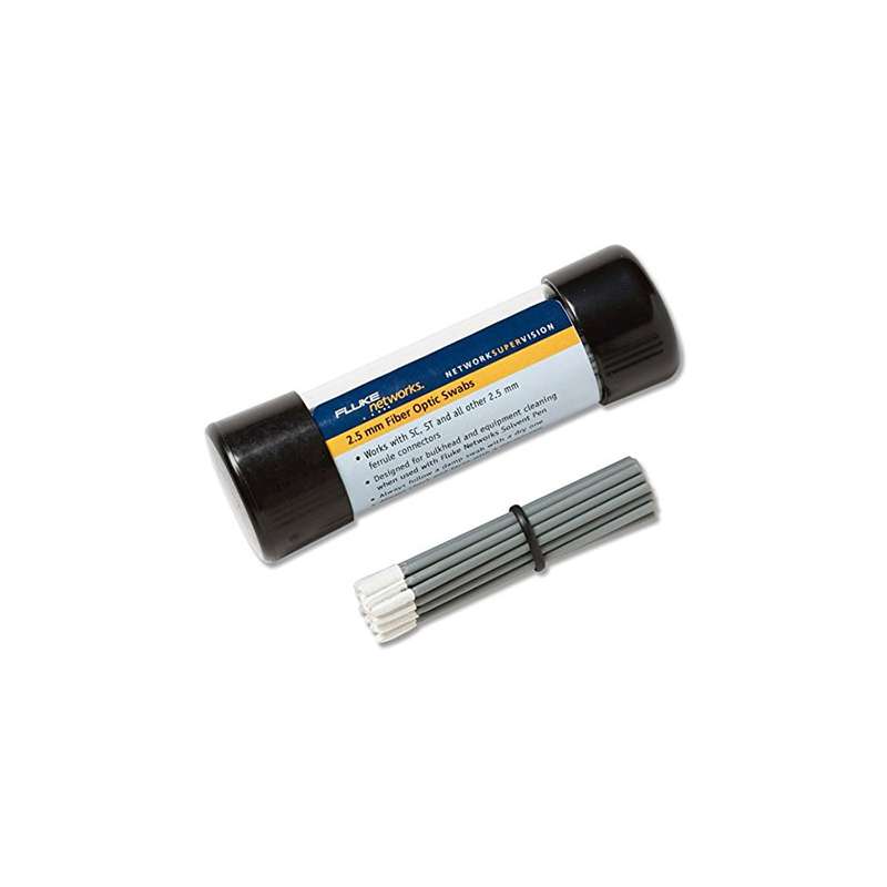 Fiber Optic Cleaning Swabs, 2.5mm Diameter