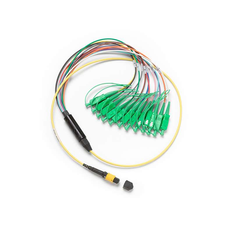 1 M Breakout Cord For SM MPOAPC Unpinned SCAPC Connector