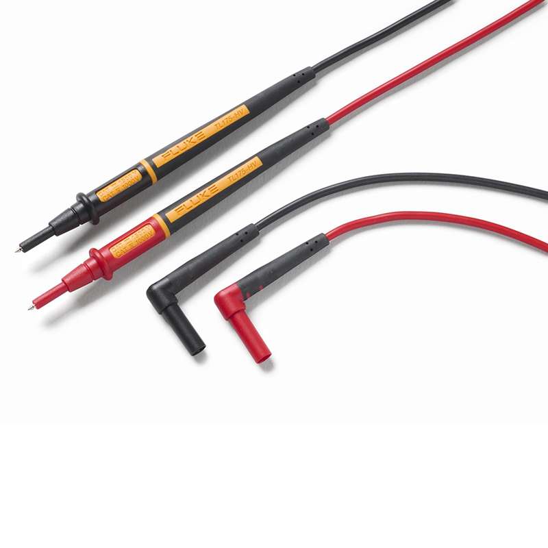 CAT III 1500 V, TWISTGUARD TEST LEADS, 2MM DIA PROBE TIPS