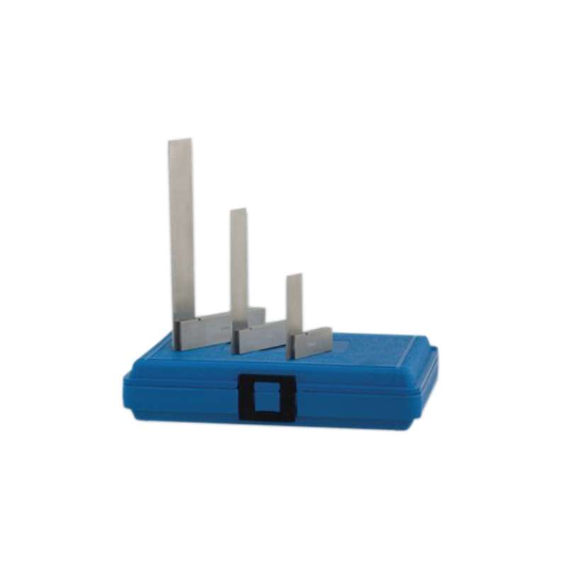 Hardened Steel square set, 2", 4" and 6"