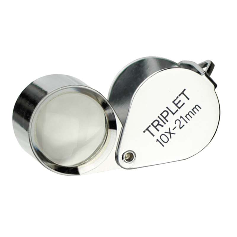 Triplet Pocket Magnifier, 10X