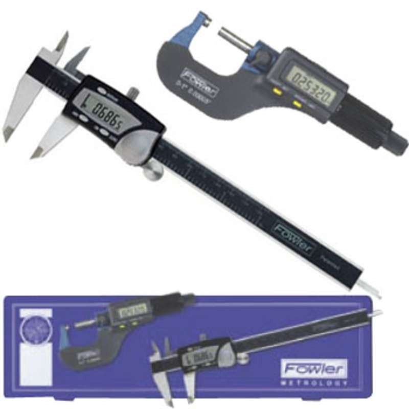 Electronic Caliper and Micrometer Measuring Set