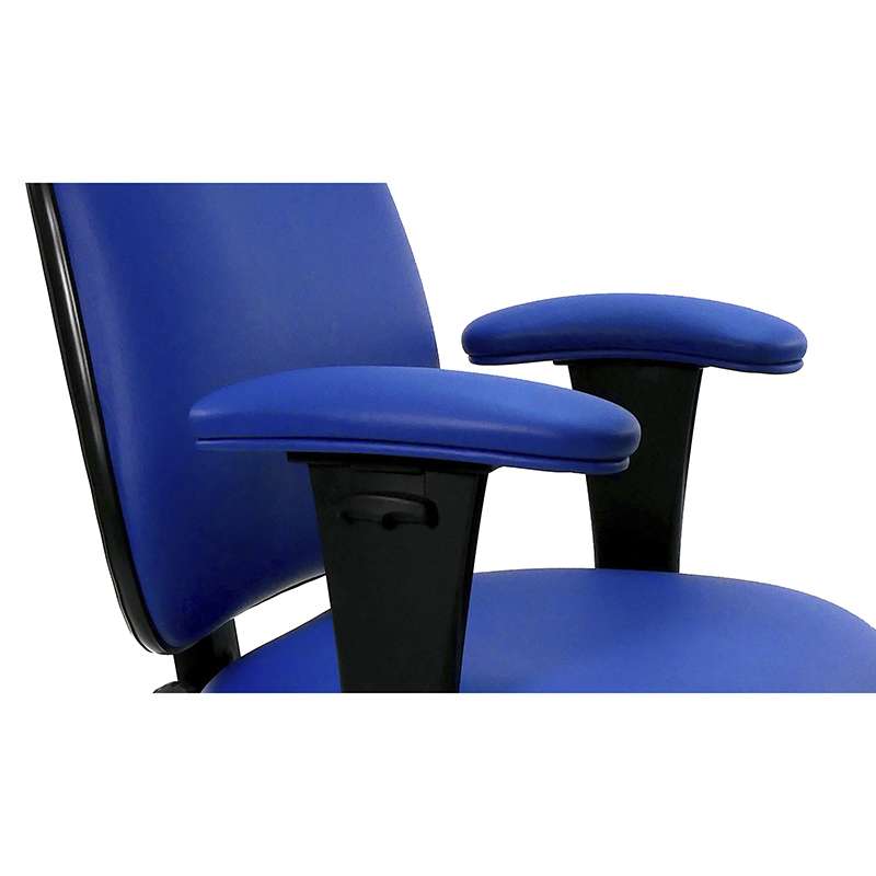 Repl Vinyl Arm Rest Pads Blue