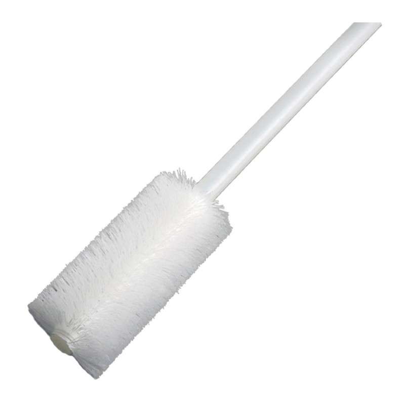 Tube Brush, Metal-Free, Polypropylene, 3" Diameter, 18" OAL, Rigid Series