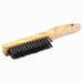 4 x 16 Economy Carbon Steel/Wood Scratch Brush