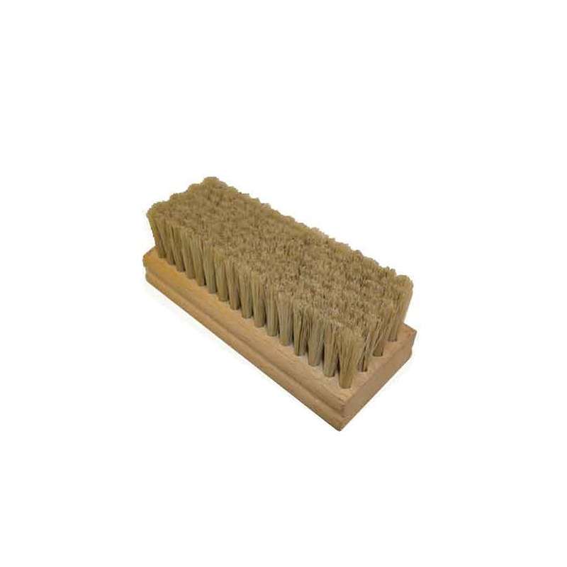 Horse Hair Hand Scrub Block Brush, 4.5 x 1.75"
