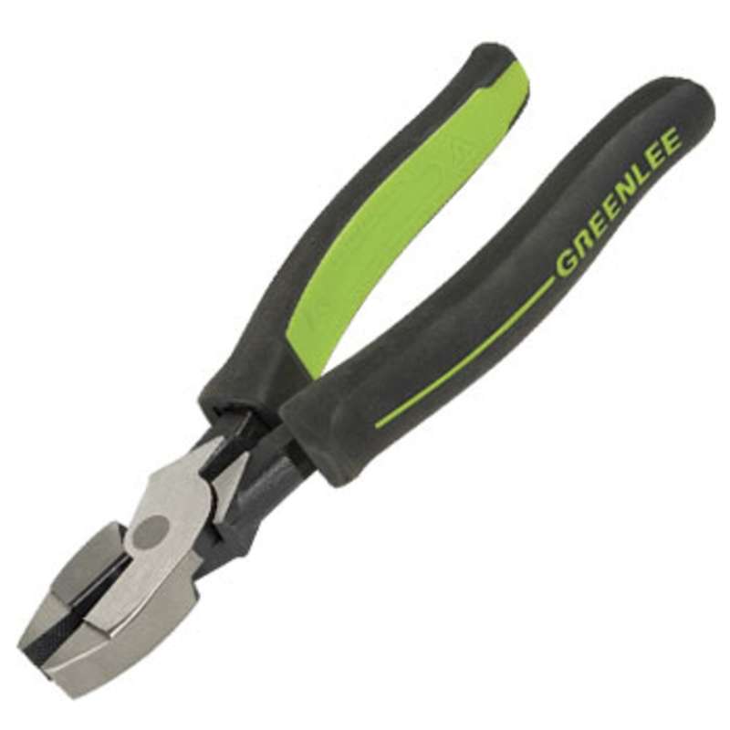 High Leverage Side-Cutting Pliers with Molded Ergo Grip, 8-1/2"