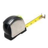 Black/Silver Double Sided Tape Measure with Power Return, 1" x 25' redirect to product page