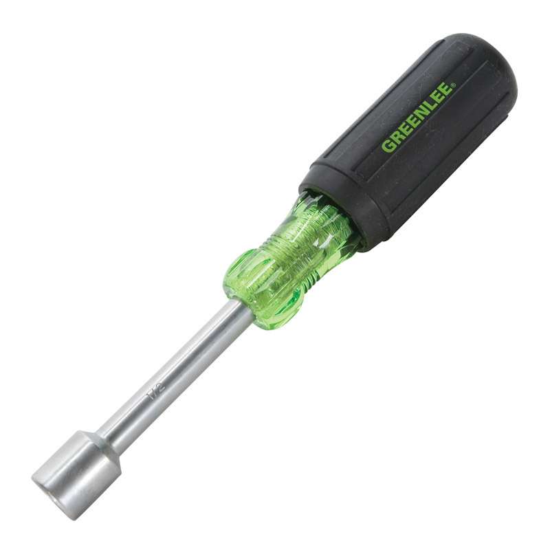 1/2" Heavy Duty Nut Driver with Soft Ergo Grip, 7-5/16" Long