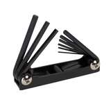 Folding Inch Hex Key Set, 9 Sizes redirect to product page