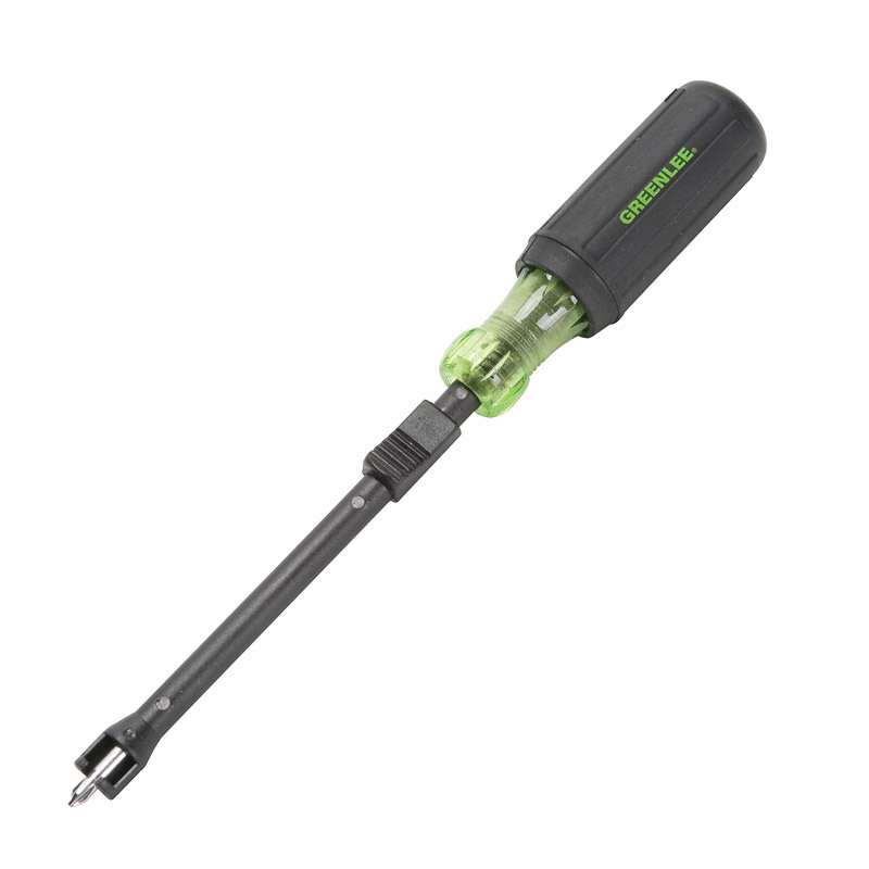 Heavy-Duty Phillips Tip Screw-Holding Screwdriver with Soft Ergo Grip, #1 x 8-5/8" Long