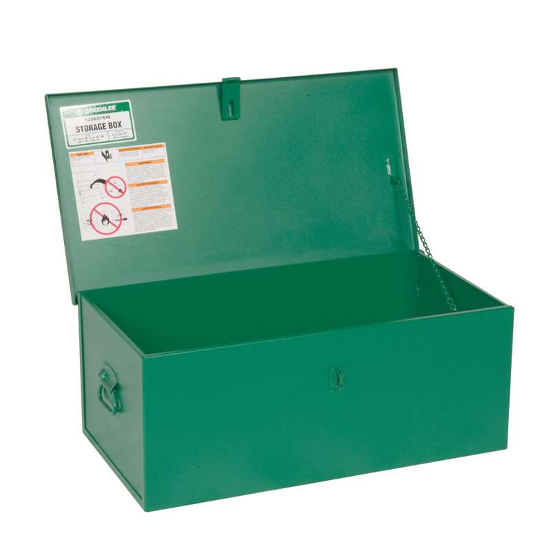 Metal Storage Chest, 30 x 16 x 12