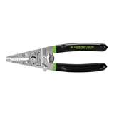 Stainless Steel Wire Stripper 10 - 18 AWG Solid, 12 - 20 AWG Stranded with Ergonomic Fit Handle redirect to product page