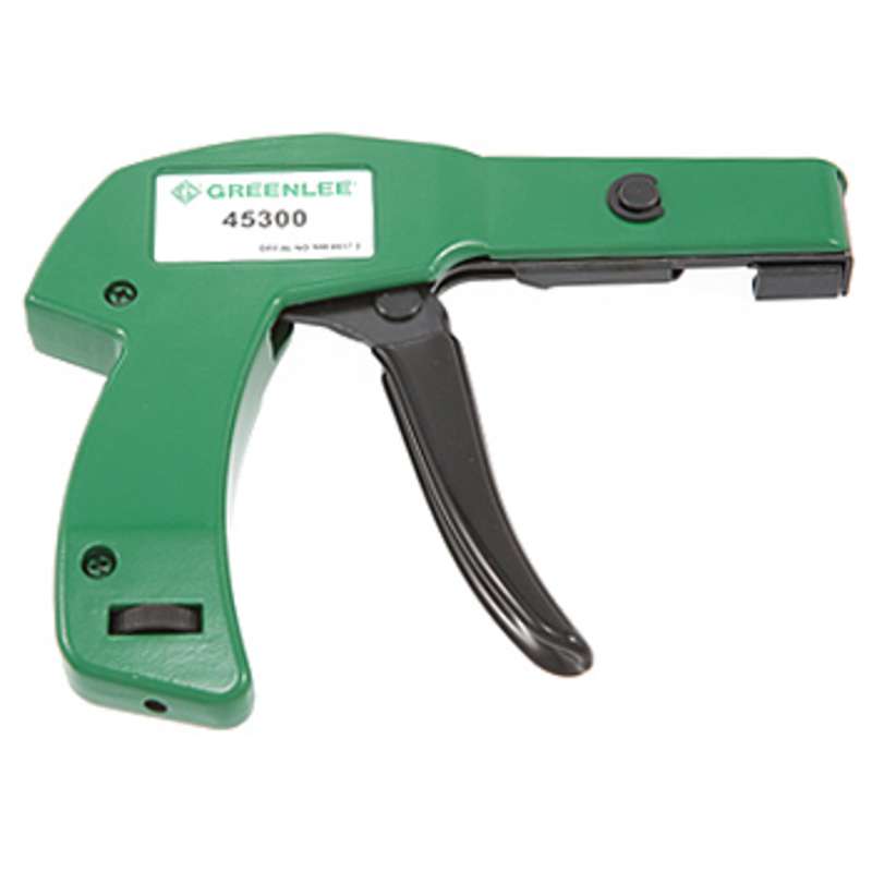 Heavy Duty Cable Tie Installation Gun for up to 1/4" Wide Ties