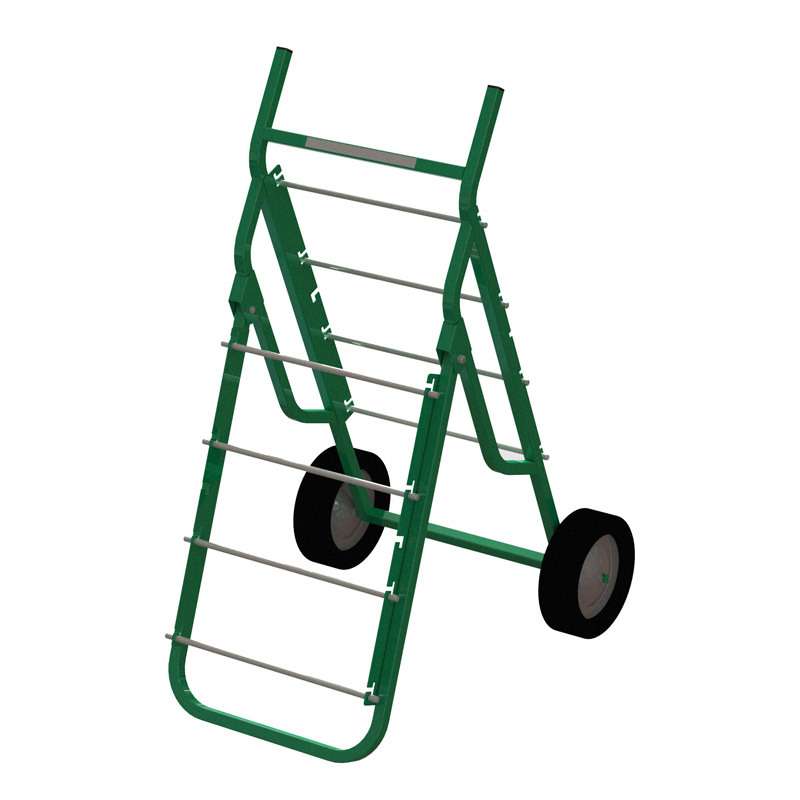 Deluxe A-Frame Mobile Caddy, Holds 24 Spools of #12 Wire or 16 Spools of #10 Wire