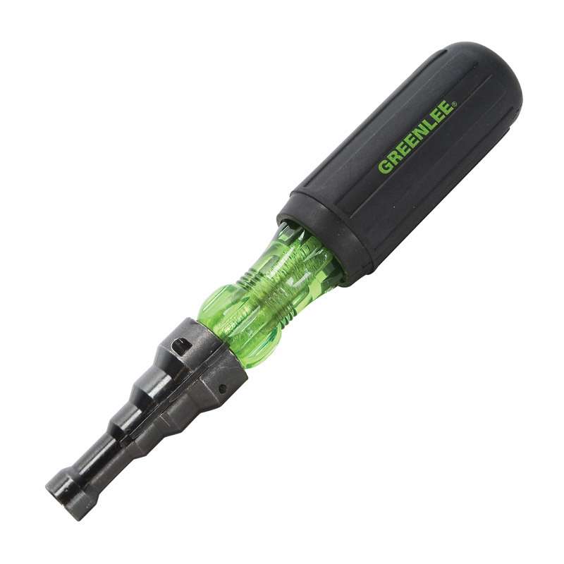 Conduit Reaming EMT Screwdriver with with Soft Ergo Grip for 1/2", 3/4" and 1" Thin Wall Conduit, 7-7/16" Long