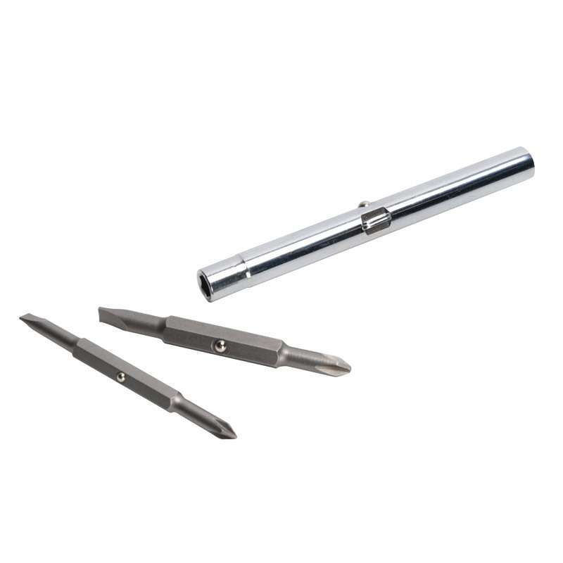 Replacement Bit Set with #1 and #2 Phillips and 3/16" and 1/4" Slotted