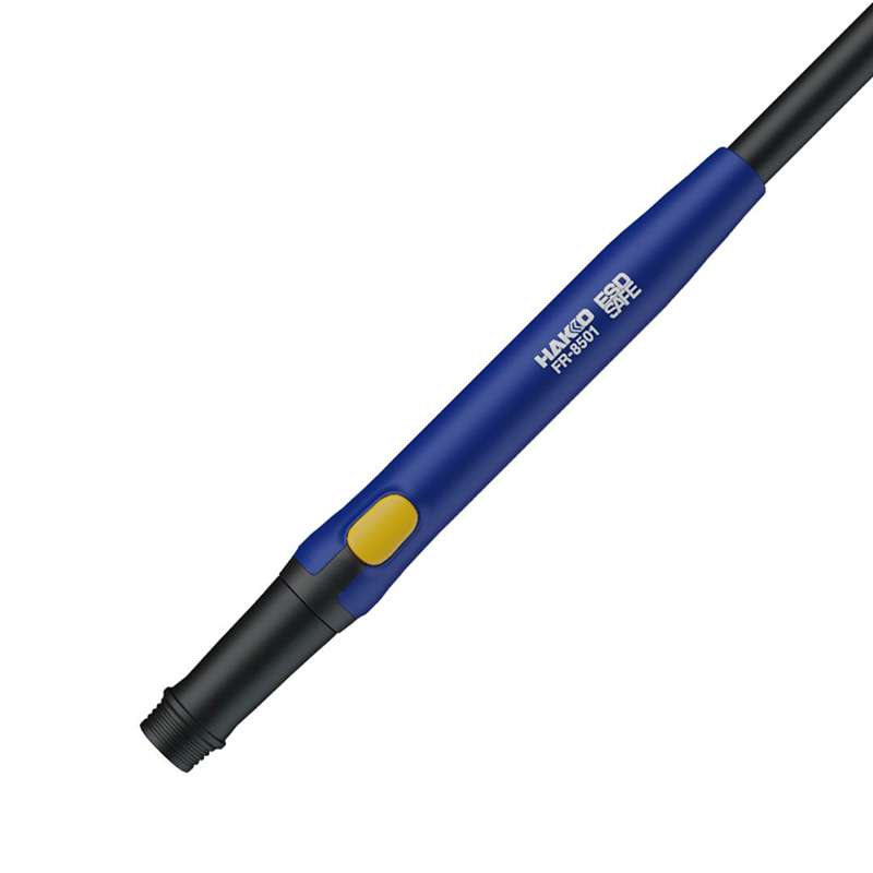 Micro Hot Air Handpiece, ESD-Safe, 105W, 4' Cord, without Nozzle, For FR850 Station