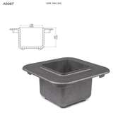 crucible with technical diagram redirect to product page