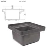 crucible with technical diagram redirect to product page