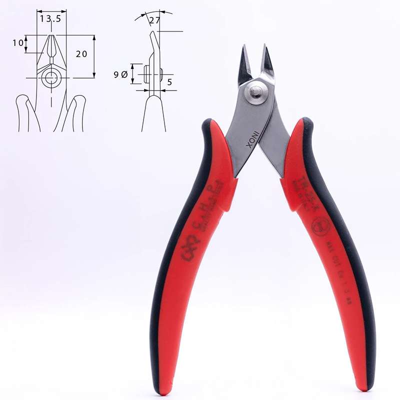 Flush INOX Steel Cutter, 16AWG