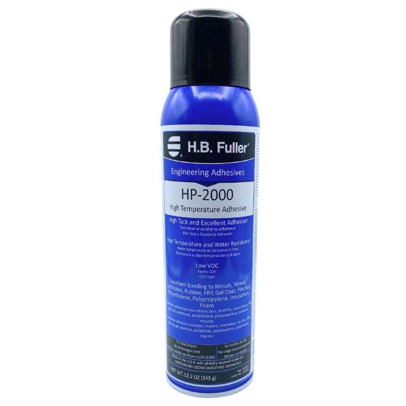 HP-2000 Web Spray Adhesive, 12.2oz Aerosol Can, 12/Case