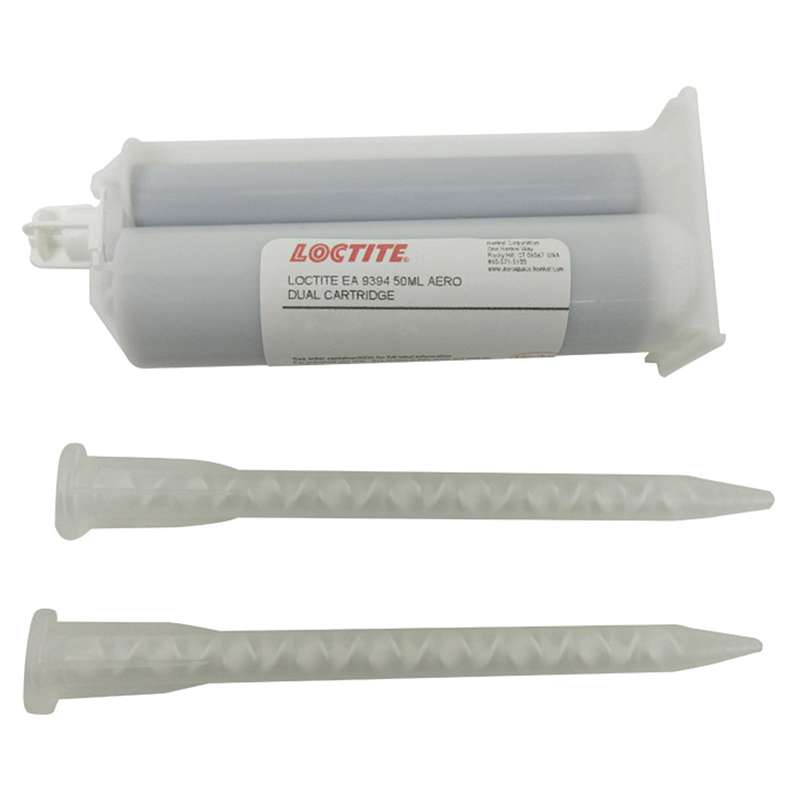 LOCTITE® 9394 Part A & B Epoxy Adhesive, 50 mL Dual Cartridge, Gray/Brown, 50/CA