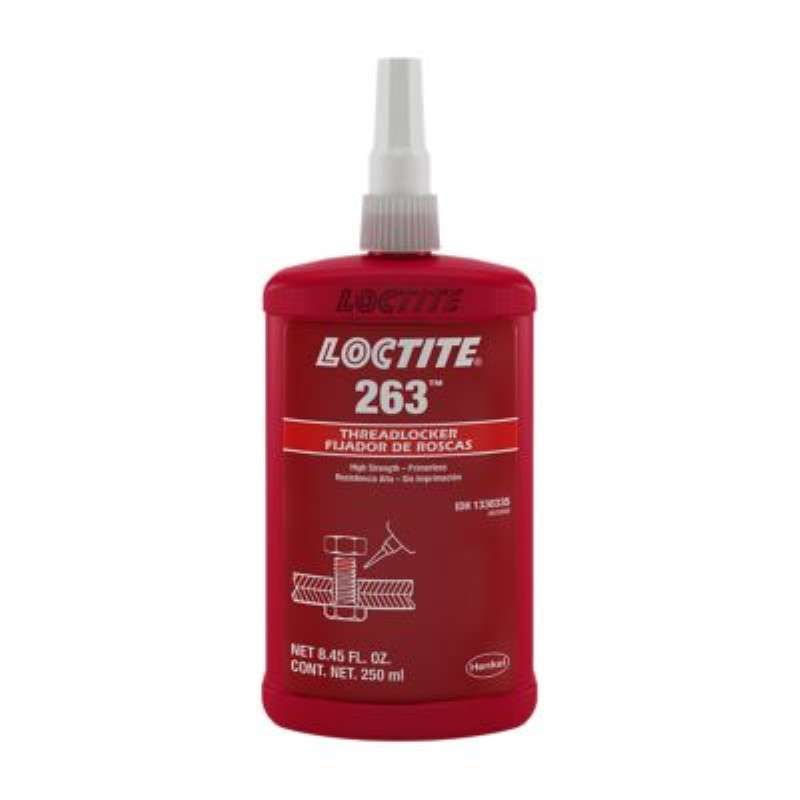 LOCTITE® 263™ High Strength Threadlocker, Primerless, 250 ml Bottle