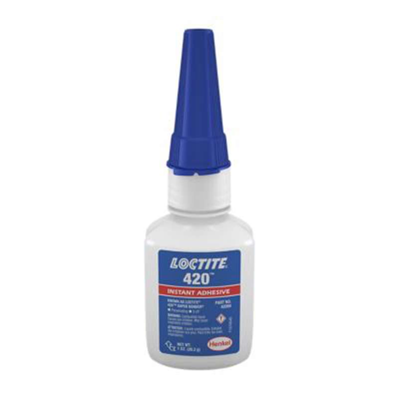LOCTITE® 420™ Super Bonder® Instant Clear Cyanoacrylate Adhesive, 1oz Bottle, 10 per Case