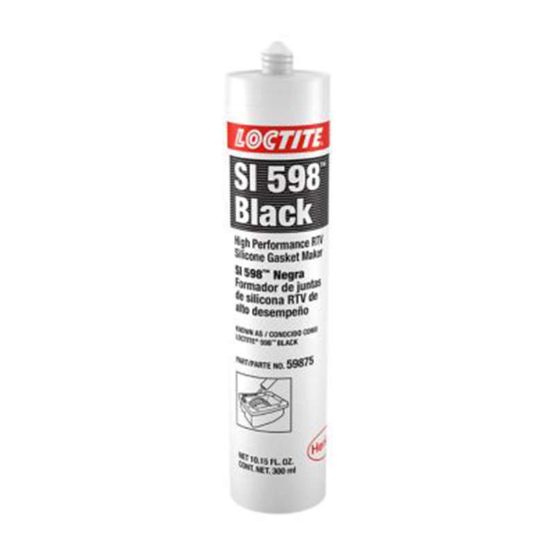 598™ Black, High Performance RTV Silicone Gasket Maker, 300 ml Cartridge