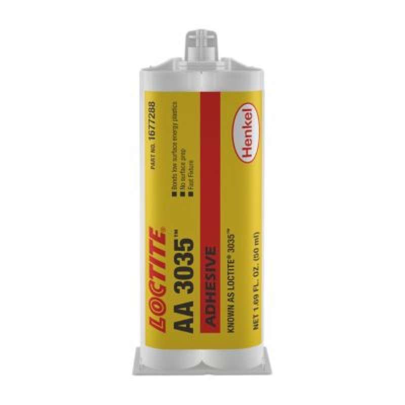 3035 Acrylic Adhesive, 50 mL Cartridge, Pale Yellow