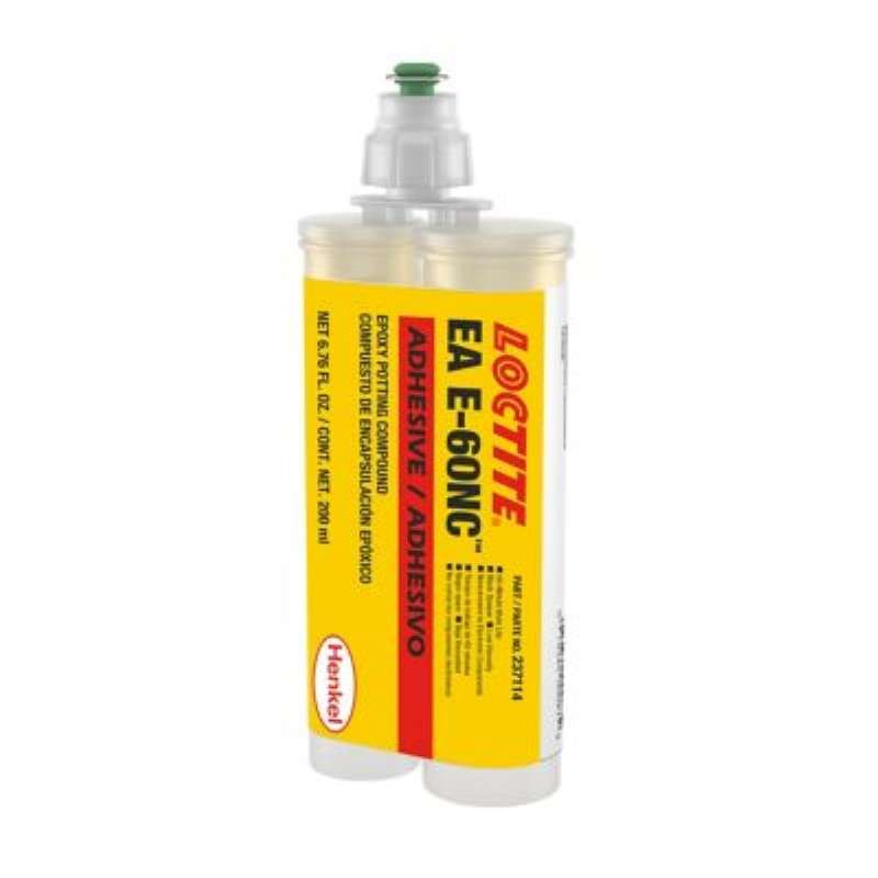 LOCTITE® HYSOL® E-60NC™ Adhesive, Noncorrosive, Potting, 200 ml Dual Cartridge