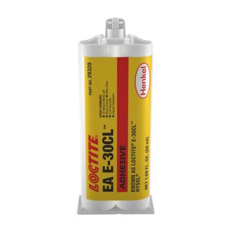 LOCTITE® HYSOL® E-30CL™ Epoxy Structural Adhesive, Glass Bonder, 50mL Dual Cartridge
